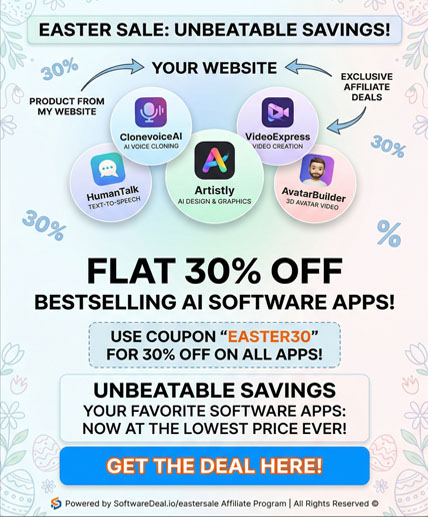 30% Off Easter AI Software Sale