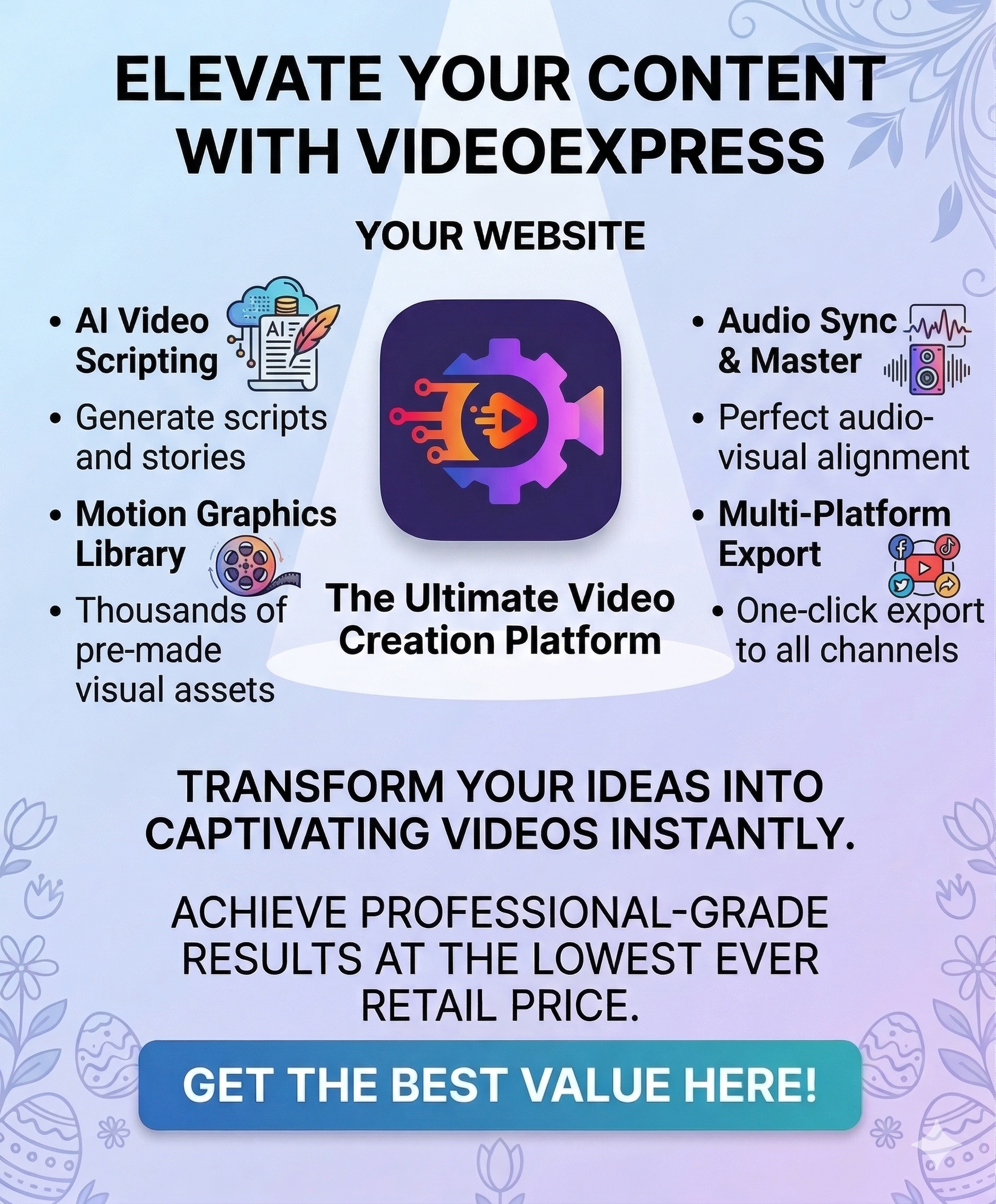 30% Off Easter AI Software Sale