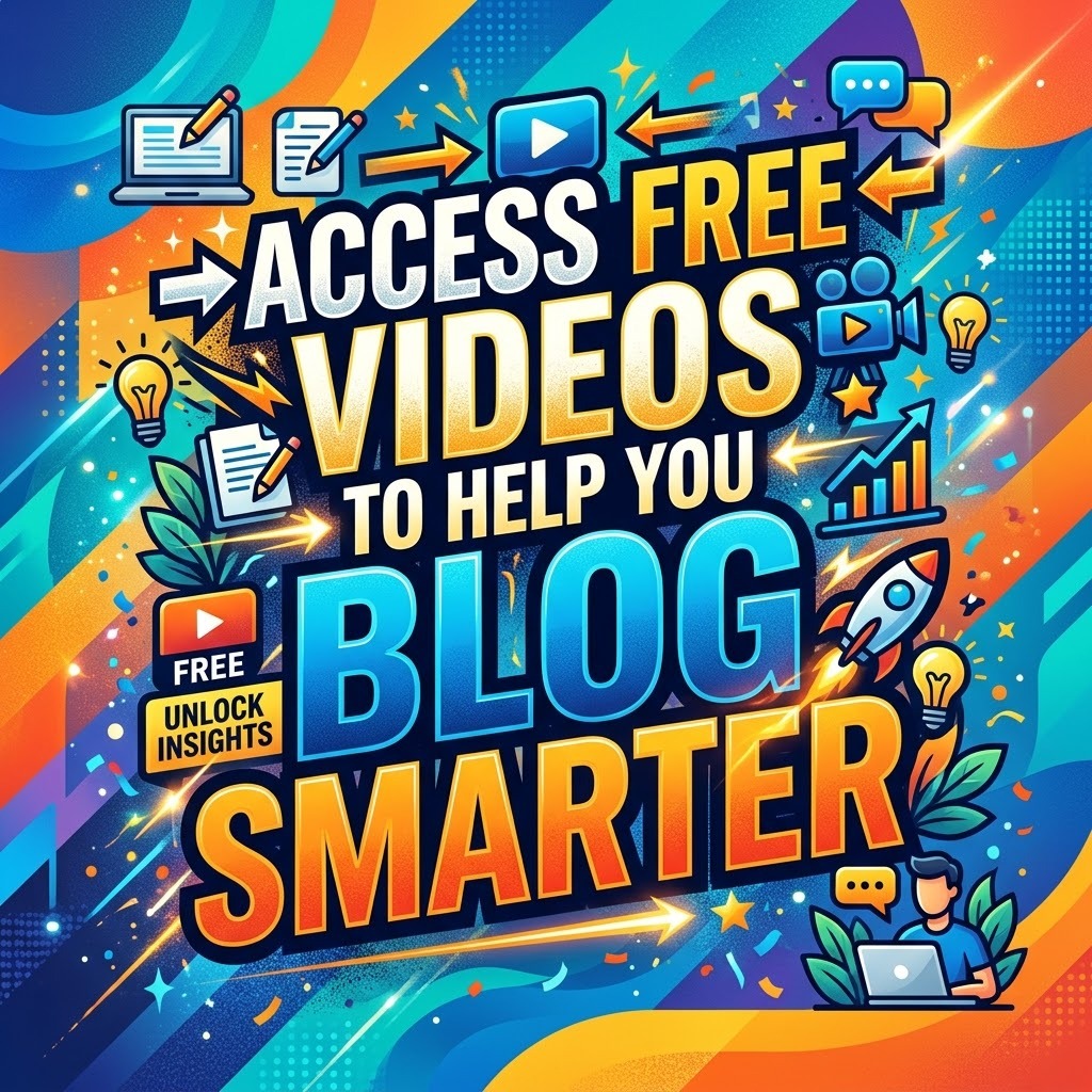 Access Free Videos to Help You Blog Smarter