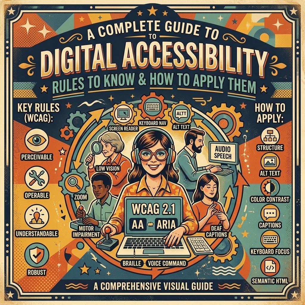 A Complete Guide to Digital Accessibility: Rules to Know & How to Apply Them