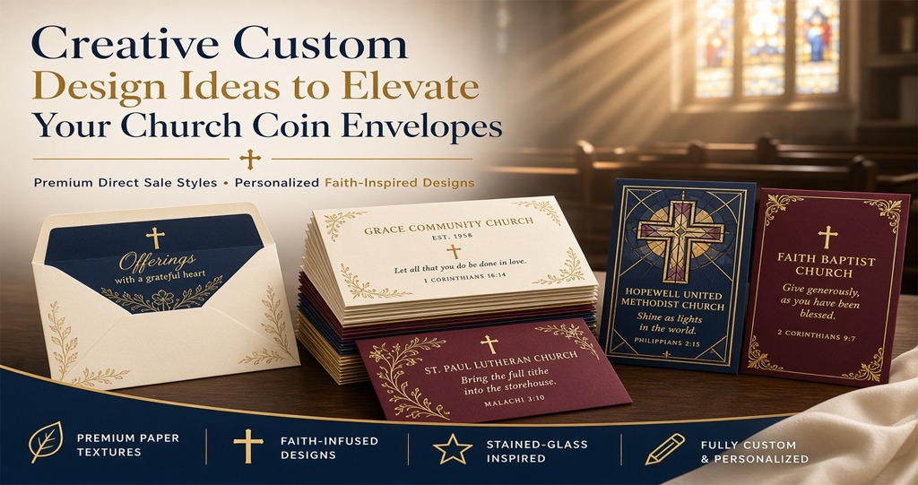 Creative Custom Design Ideas to Elevate Your Church Coin Envelopes in 2026
