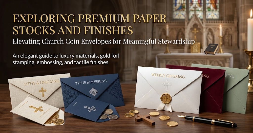 Exploring Premium Paper Stocks and Finishes for Church Coin Envelopes in 2026
