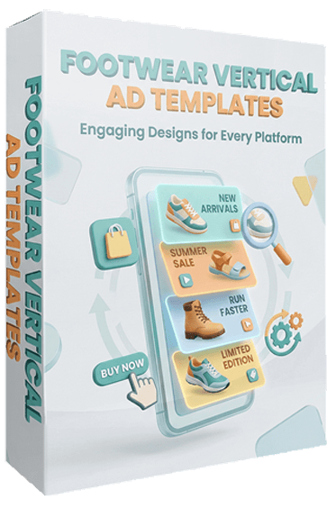 footwearvertical Footwear Vertical Ad Templates