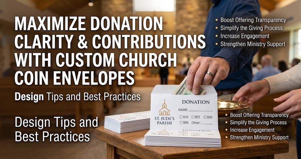 Maximize Donation Clarity and Contributions with Custom Church Coin Envelopes: Design Tips and Best Practices