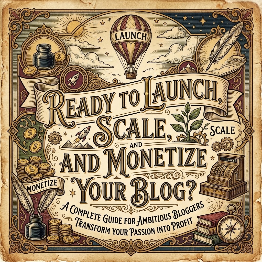 Ready to launch, scale, and monetize your blog?
